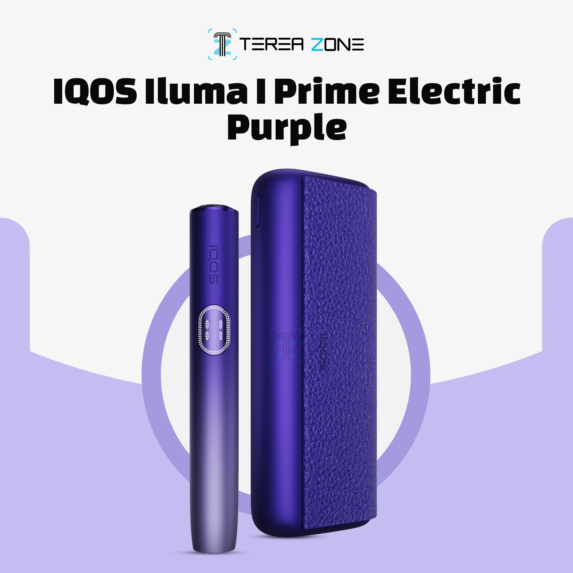 Iqos iluma i prime electric purple for terea zone